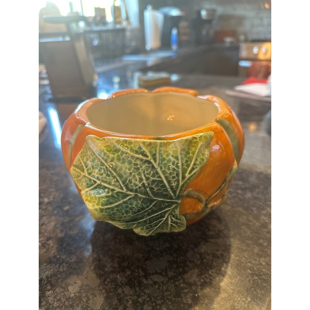 Pacific Rim ceramic company pumpkin planter